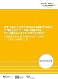Titelbild - Welche Elterninformationen sind für die Zielgruppe Früher Hilfen attraktiv?