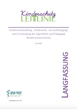 Kinderschutzleitlinie – Langfassung – AWMF S3+ Leitlinie Kindesmisshandlung, -missbrauch, -vernachlässigung unter Einbindung der Jugendhilfe und Pädagogik /fileadmin/_migrated/wco_publications/cover-publikation-weitere-kinderschutzleitlinie-langfassung.jpg
