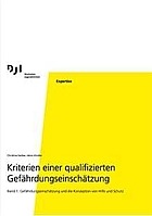 Titelbild - Kriterien einer qualifizierten Gefährdungseinschätzung