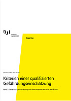 Titelbild - Kriterien einer qualifizierten Gefährdungseinschätzung