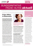 Titelbild - Bundesinitiative Frühe Hilfen aktuell 03/2015