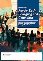 Titelbild - Konsenspapier: Runder Tisch Bewegung und Gesundheit