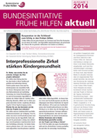 Titelbild - Bundesinitiative Frühe Hilfen aktuell 03/2014