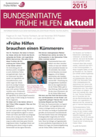 Titelbild - Bundesinitiative Frühe Hilfen aktuell 04/2015