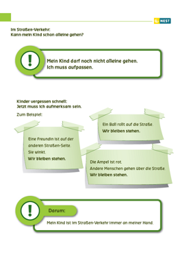 Sicher im Straßen-Verkehr - Folgeseite