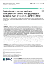 Evaluation of a cross-sectoral care intervention for families with psychosocial burden: a study protocol of a controlled trial /fileadmin/user_upload/cover-evaluation-of-a-cross-sectoral-care-intervention-for-families-with-psychosocial-burden-a-study-protocol-of-a-controlled-trial.png