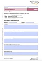 Titelbild - Individuelle Zielsetzung. Formular zu Modul 3, Verlauf der Betreuung, der Dokumentationsvorlage Frühe Hilfen