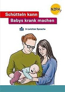 Cover der Broschüre zum Schütteltrauma