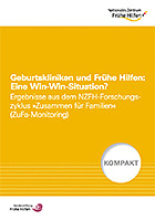 Titelbild - Geburtskliniken und Frühe Hilfen: Eine Win-Win-Situation? Ergebnisse aus dem NZFH-Forschungszyklus "Zusammen für Familien" (ZuFa-Monitoring)
