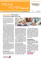 Titelbild - Frühe Hilfen aktuell. Ausgabe 01/2025