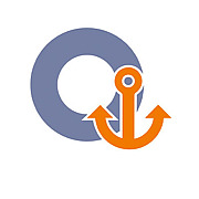 Icon zeigt Kreis mit einem Symbol für einen Anker