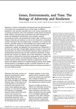 Genes, Environments, and Time: The Biology of Adversity and Resilience /fileadmin/user_upload/cover-genes-environments-and-time-the-biology-of-adversity-and-resilience.png