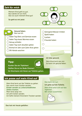 Das Kind: 21./22. Monat – Folgeseite Arbeitsblatt Das Kind: 21./22. Monat Folgeseite