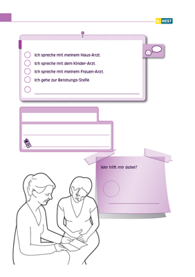 Arbeitsblatt Hilfe, ich brauche neue Kraft - Folgeseite