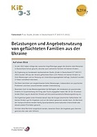 Titelbild - Faktenblatt 7: Belastungen und Angebotsnutzung von geflüchteten Familien aus der Ukraine