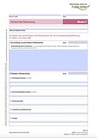 Titelbild - Vorgehen bei gewichtigen Anhaltspunkten einer Kindeswohlgefährdung. Ergänzendes Formular zu Modul 3, Verlauf der Betreuung, der Dokumentationsvorlage Frühe Hilfen