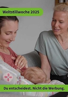 Presseplakat zur Weltstillwoche 2025