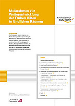 Konzeptpapier: Maßnahmen in ländlichen Räumen