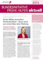 Titelbild - Bundesinitiative Frühe Hilfen aktuell 04/2014