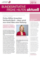 Titelbild - Bundesinitiative Frühe Hilfen aktuell 04/2014