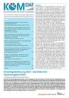 Titelbild - KomDat 2024/03: Kommentierte Daten zur Kinder- und Jugendhilfe