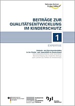 Cover Publikation Beiträge zum Kinderschutz Ausgabe 1