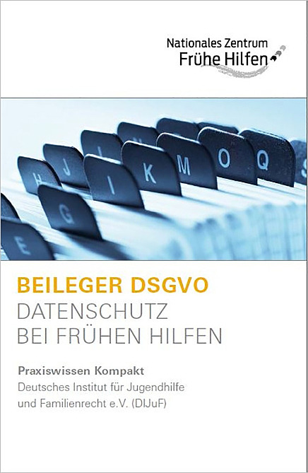 Bild zeigt Cover des DSGVO Beilegers