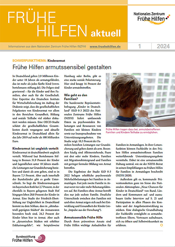 Cover Frühe Hilfen aktuell