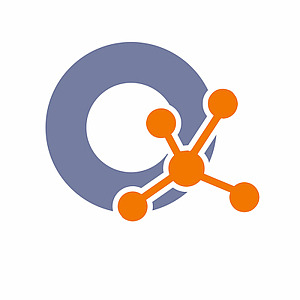 Icon zeigt Kreis mit einem Symbol für Netzwerk 