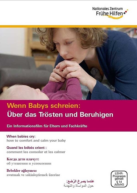 Cover DVD Wenn Babys schreien zeigt Frau mit Kind