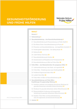 Impulspapier "Gesundheitsförderung und Frühe Hilfen"