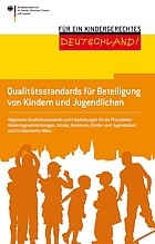 Titelbild - Qualitätsstandards für Beteiligung von Kindern und Jugendlichen