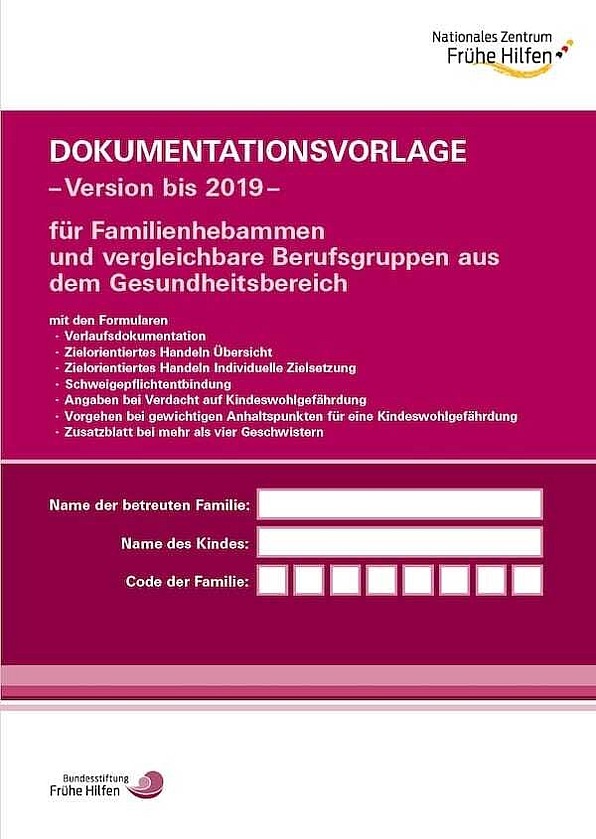 Titelbild der Dokumentationsvorlage Version bis 2019
