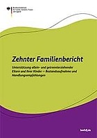 Titelbild - Zehnter Familienbericht: Allein- und Getrennterziehende