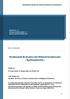 Titelbild - Synthesebericht: Bundesweite Evaluation der Willkommensbesuche