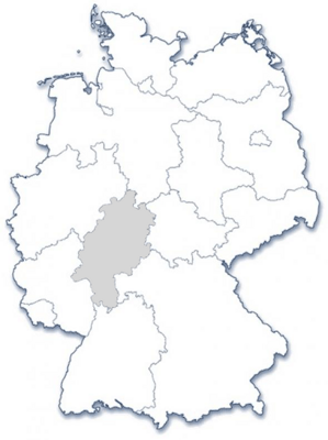 Abbildung zeigt Deutschlandkarte mit grau eingefärbtem Bundesland Abbildung zeigt Deutschlandkarte mit grau eingefärbtem Bundesland