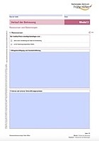 Titelbild - Ressourcen und Belastungen. Formular zu Modul 3, Verlauf der Betreuung, der Dokumentationsvorlage Frühe Hilfen