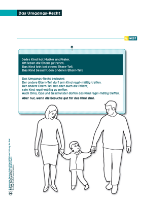 Das Umgangsrecht Arbeitsblatt Das Umgangs-Recht