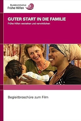 Cover Begleitbroschüre DVD "Guter Start in die Familie"
