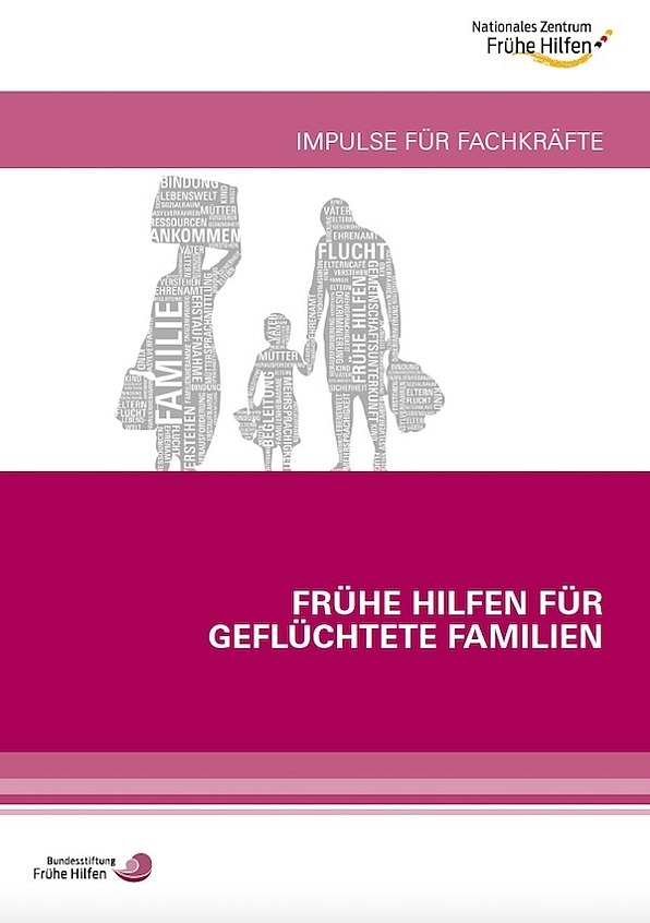 Titelbild der Publikation "Frühe Hilfen für geflüchtete Familien. Impulse für Fachkräfte