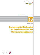 Titelbild - Bundesweite Recherche zu Praxismodellen der Willkommensbesuche