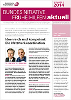 Titelbild - Bundesinitiative Frühe Hilfen aktuell 01/2014