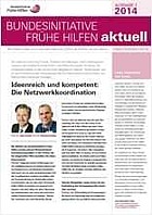 Titelbild - Bundesinitiative Frühe Hilfen aktuell 01/2014