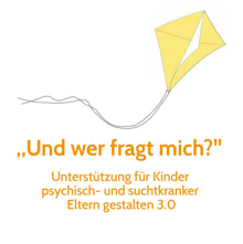 Grafik eines gelben Drachen. Text: Und wer fragt mich?