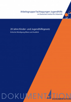Titelbild - 20 Jahre Kinder- und Jugendhilfegesetz