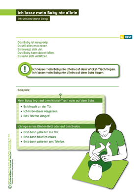 Ich lasse mein Baby nie alleine