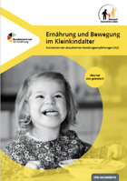 Titelbild - Ernährung und Bewegung im Kleinkindalter – Kurzversion Empfehlungen