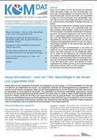 Titelbild - KomDat 2022/01: Kommentierte Daten zur Kinder- und Jugendhilfe