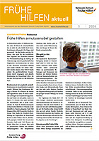 Titelbild - Frühe Hilfen aktuell. Ausgabe 01/2024