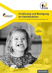 Cover Ernährung und Bewegung im Kleinkindalter